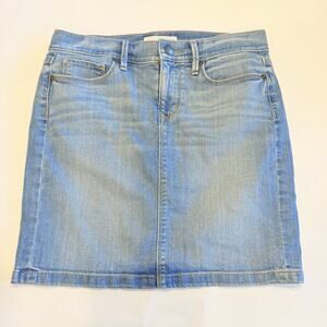 Ann Taylor LOFT Denim Pencil Skirt Women's 26/2 Blue Jean (A0134)